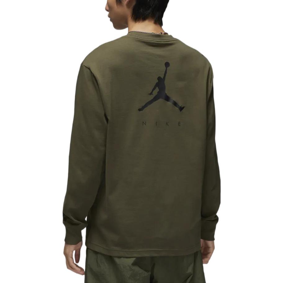 Air Jordan Flight MVP Statement 85 Long Sleeve T-Shirt 'Olive Green' DX2180-325