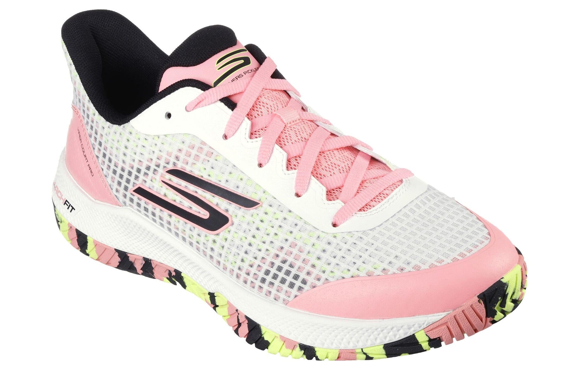 Skechers Viper Court Pro Sneakers 'White Pink Black' 246069C-WMLT