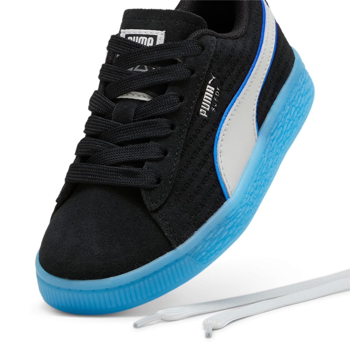 (PS) PUMA x PlayStation Suede 'Black Glacial Grey' 396656-02
