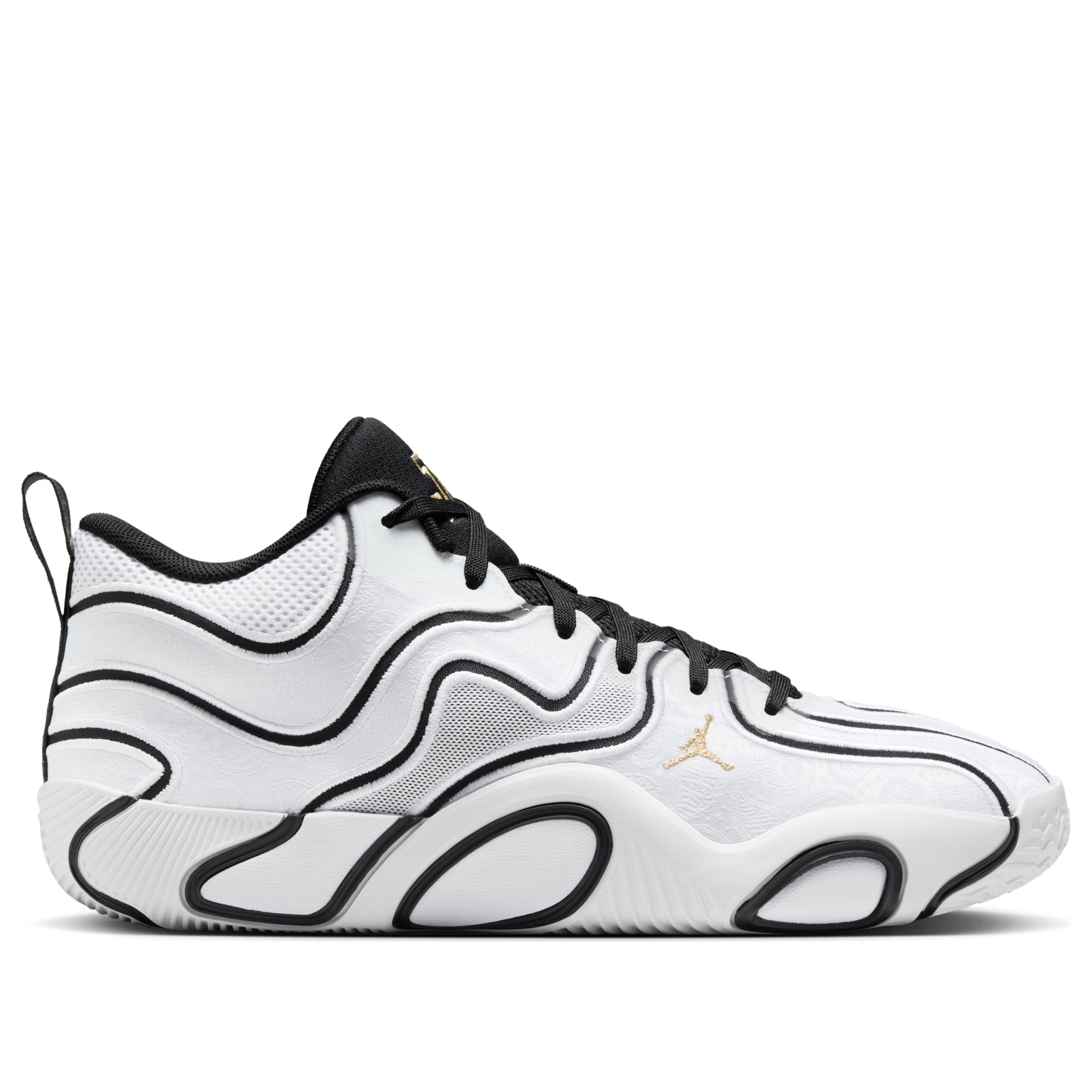 Air Jordan Tatum 3 PF 'White Black Metallic Gold' IB8150-100