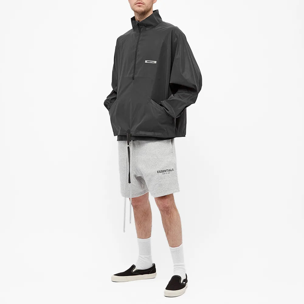 Fear of God Essentials FW21 Track Jacket Black FOG-FW21-085