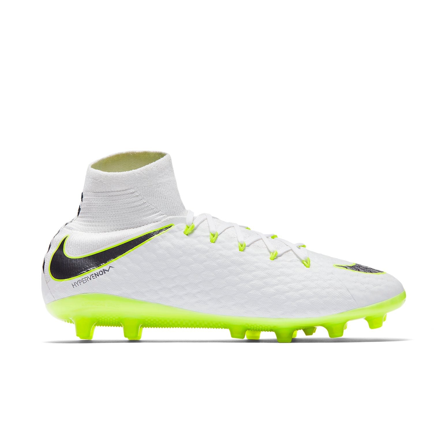 Nike HyperVenom 3 Pro DF AG 'White Green Black' AO4541-107