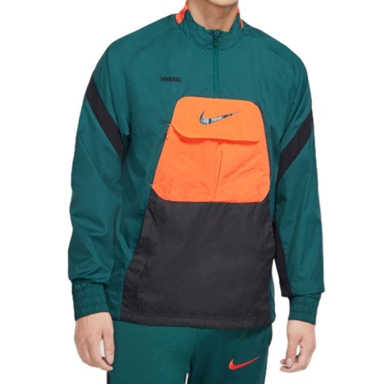 Nike Half Zipper Splicing Pullover Sports Jacket CK5589-011