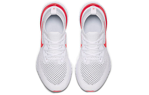 (GS) Nike Epic React Flyknit 'White University Red' 943311-106