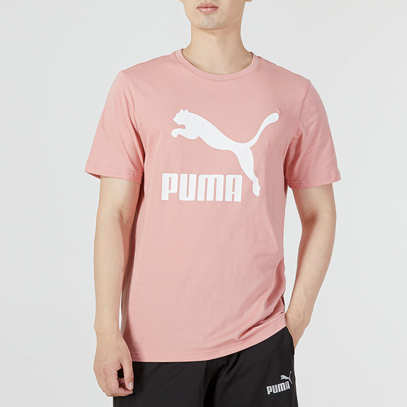 PUMA Classics Logo T-Shirt 'Pink White' 532280-24