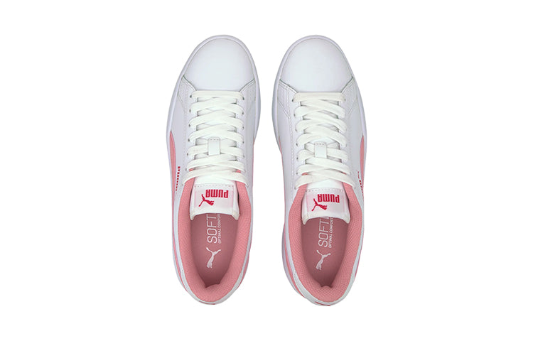 (GS) PUMA Smash v2 Leather 'White Peony' 365170-18