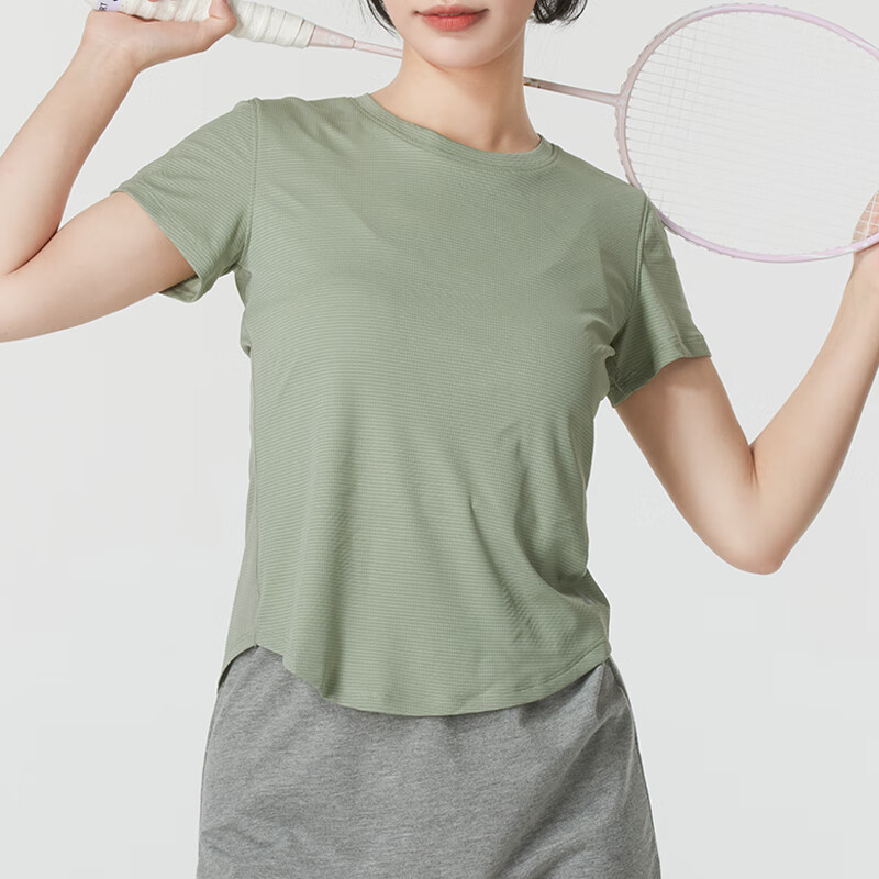 (WMNS) Under Armour Sport T-Shirt 'Olive Green' 1373399-504