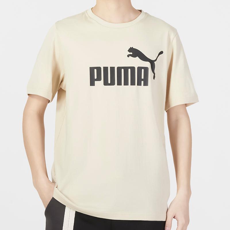 PUMA Essential Small Logo Shirt 'Beige' 847715-85