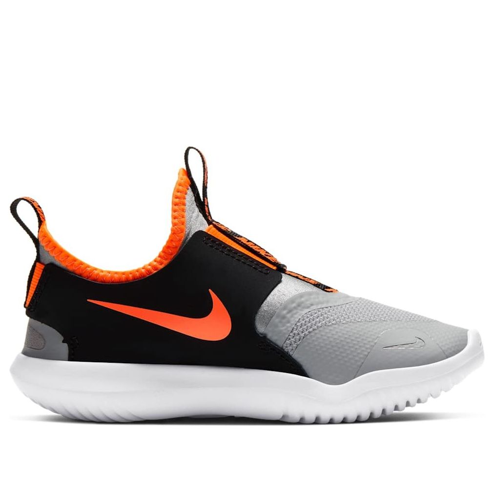 (PS) Nike Flex Runner 'Light Smoke Grey Total Orange' AT4663-012