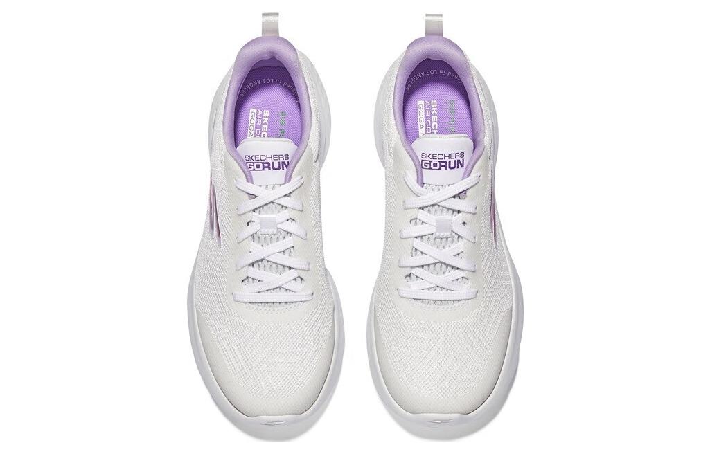 (WMNS) Skechers GO RUN Lite 'White Purple' 129425-WPR