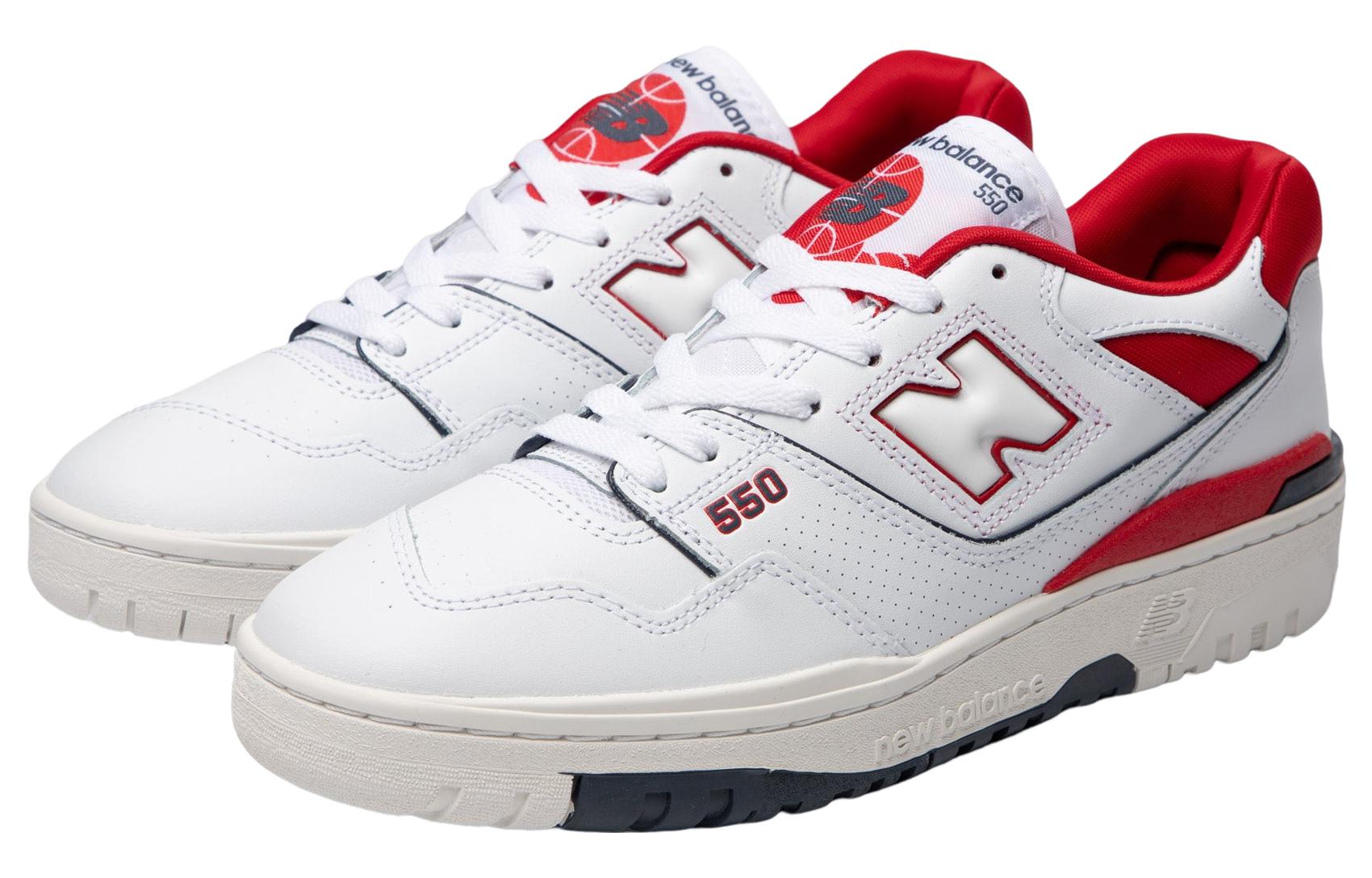 New Balance 550 'White Team Red JD Exclusive BB550JR1