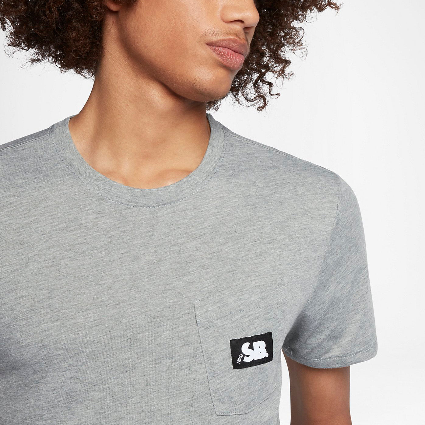 Nike SB Skateboard Dry Tee 'Dark Grey Heather Black' 852785-063