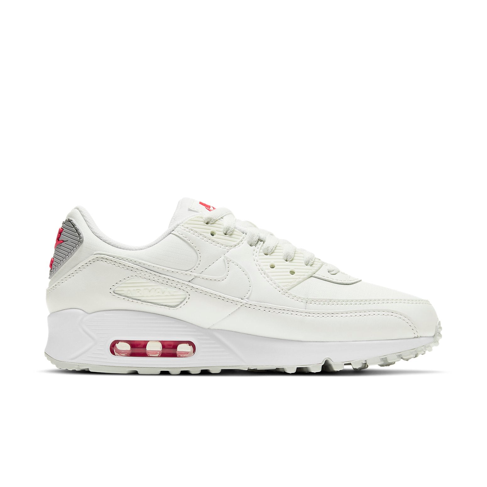 (WMNS) Nike Air Max 90 'Sail Red' CV8819-102