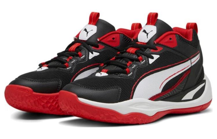 PUMA Playmaker 'Black White Red' 392330-01
