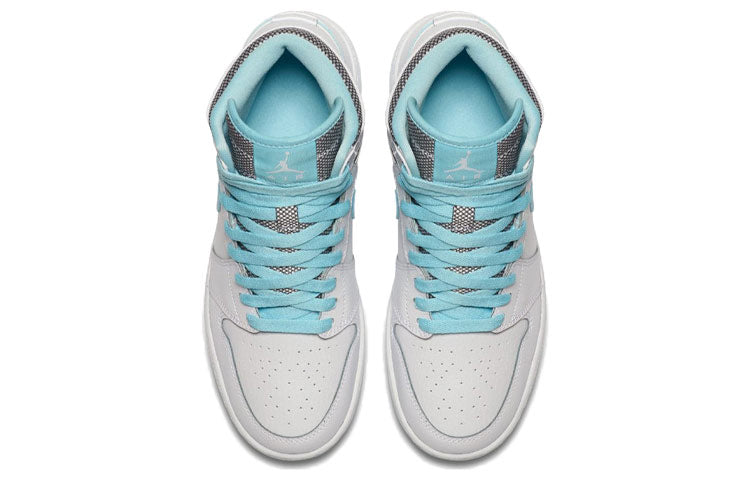 (GS) Air Jordan 1 Retro High 'White Still Blue' 332148-106