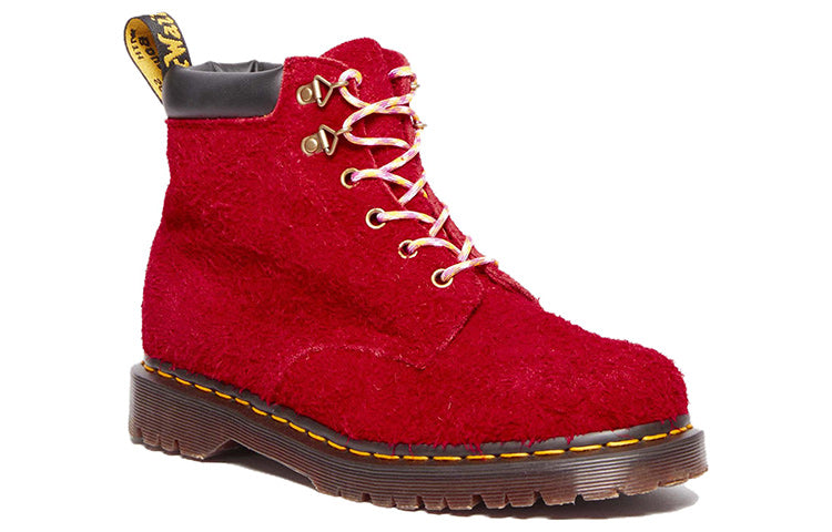 Dr.Martens 939 Ben Suede Hiker Style Boots 'Dms Red' 31080953