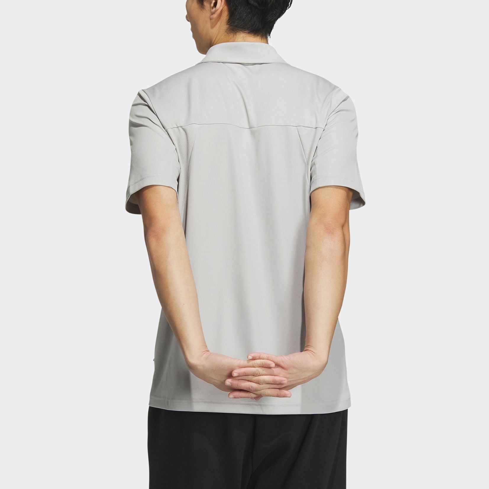 adidas Terrex Logo Polo Shirts Asia Sizing 'Grey' IC4415