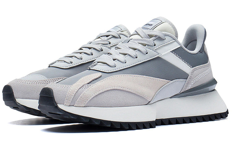 (WMNS) Li-Ning Zaiwu 'Grey White' AGCS262-6
