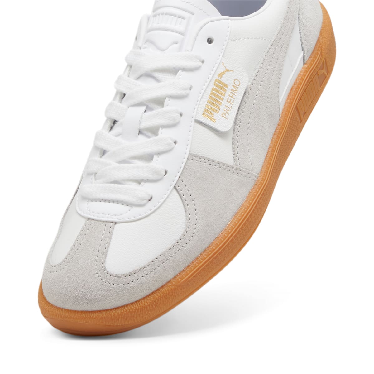 Puma Palermo Leather 'White Glacial Grey Gum' 396464-12
