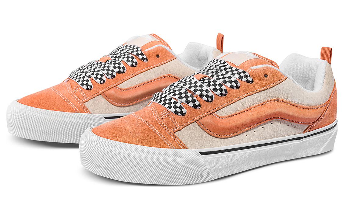 Vans Knu Skool 'White Orange' VN0007QDBM0
