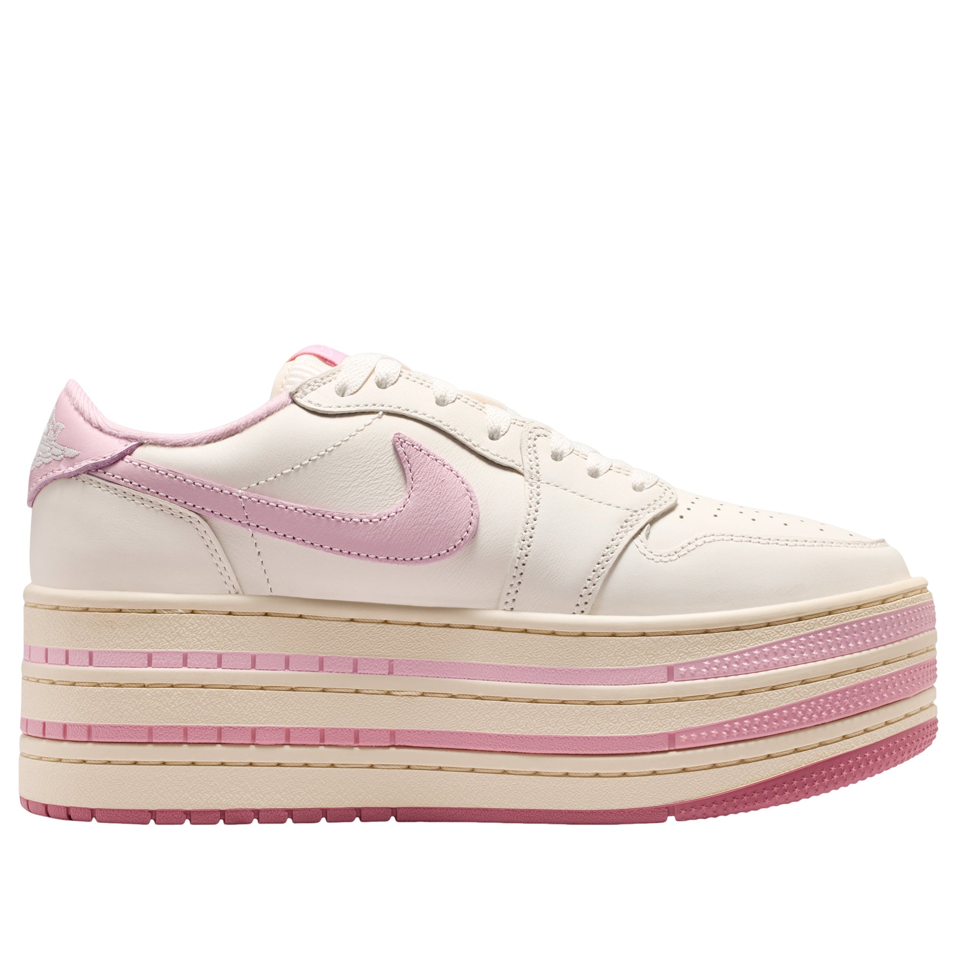 (WMNS) Air Jordan 1 Triple Stack 'Pale Ivory Iced Carmine' HV8288-101