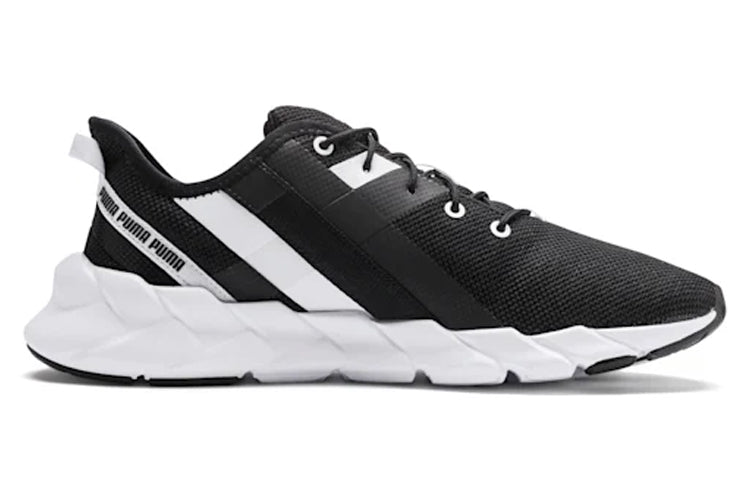 (WMNS) PUMA Weave XT Black White 192611-01