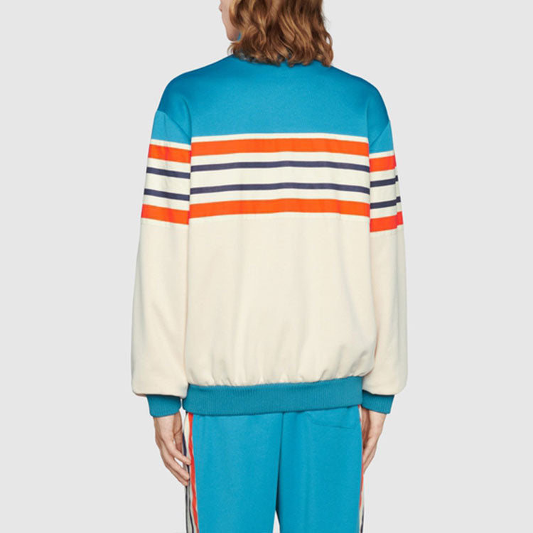 Gucci Interlocking G Stripe Jacket 'Light Blue Ivory' 673299-XJDU1-4628