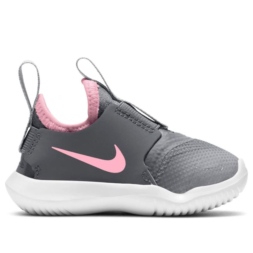 (TD) Nike Flex Runner 'Light Smoke Grey Pink Foam' AT4665-018