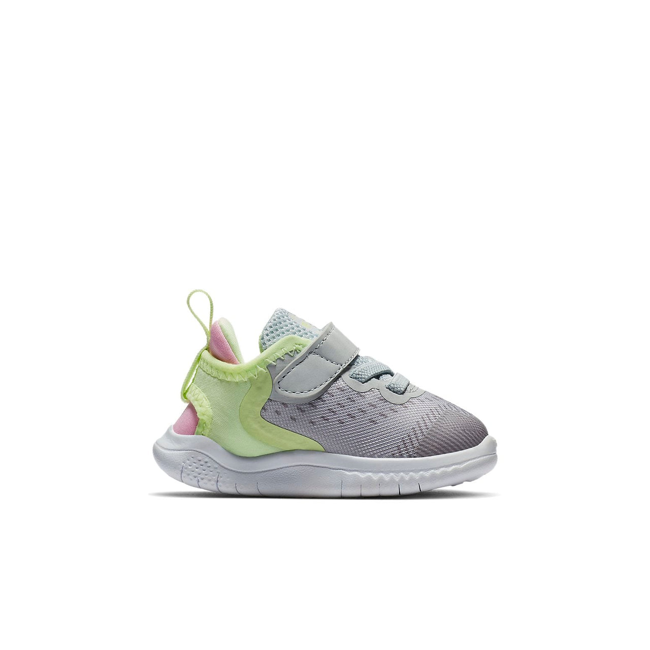 (TD) Nike Free RN Low-Top Running Shoes Gray/Pink AH3456-002