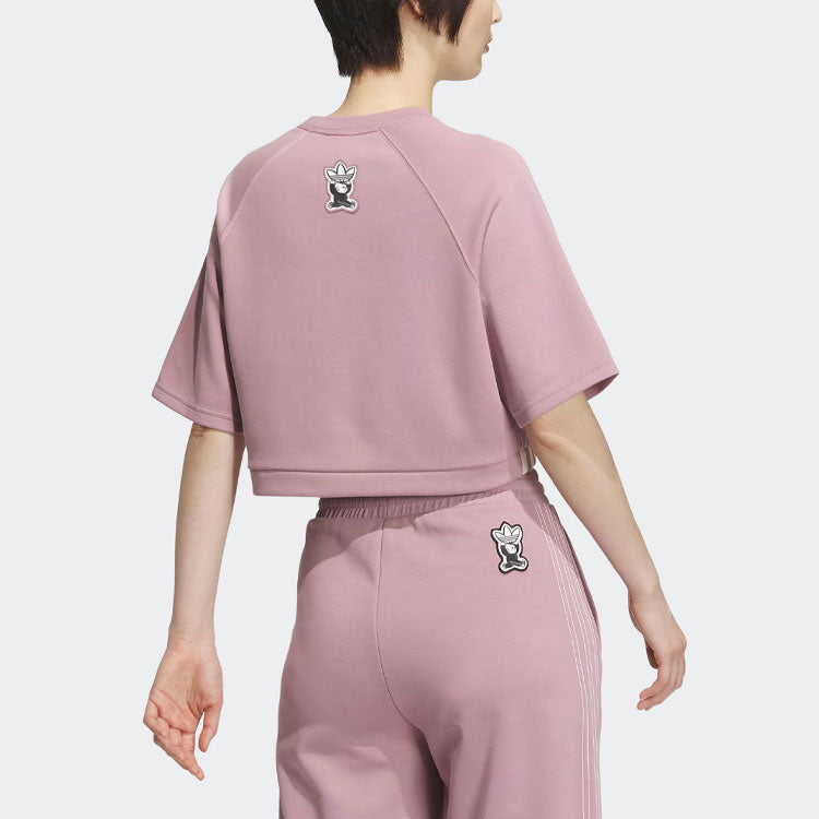 (WMNS) adidas originals Toc Graphic T-Shirt 'Pink' IN1007