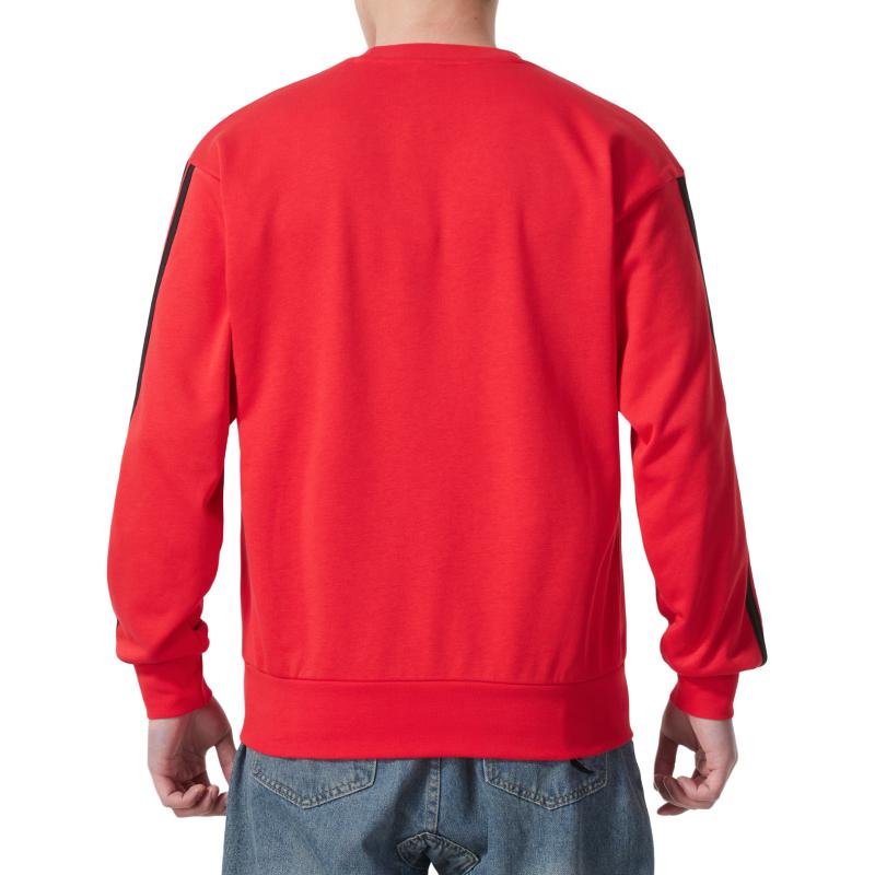 adidas Essentials 3 Stripes Long Sleeves T-Shirt Asia Sizing 'Red' JE6373