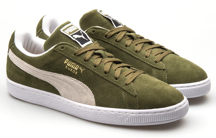 PUMA Suede Classic Low Top Board Shoes Green 365347-14