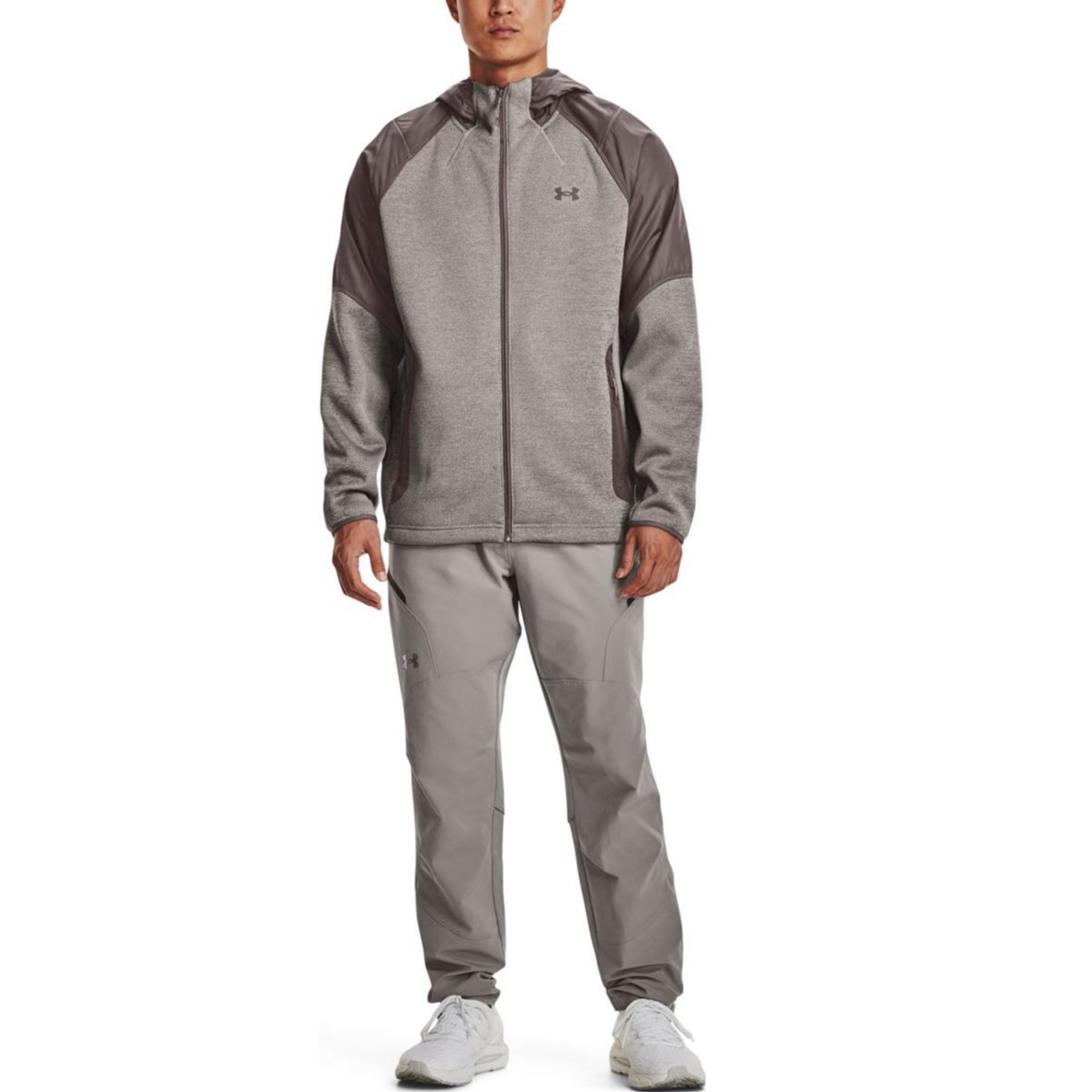 Under Armour Unstoppable Brushed Pants 'Light Milk Grey' 1375399-592