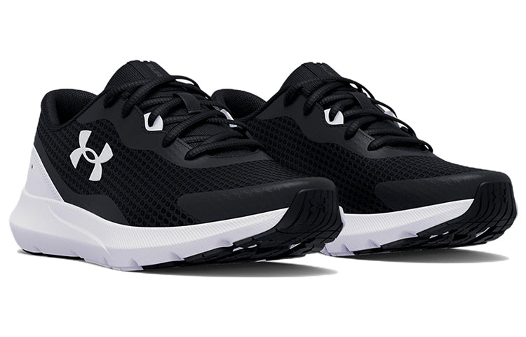 (WMNS) Under Armour Surge 3 'Black White' 3024894-001