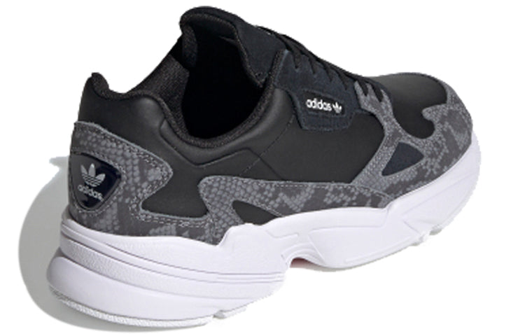 (WMNS) adidas Falcon 'Black Snakeskin' FV4483