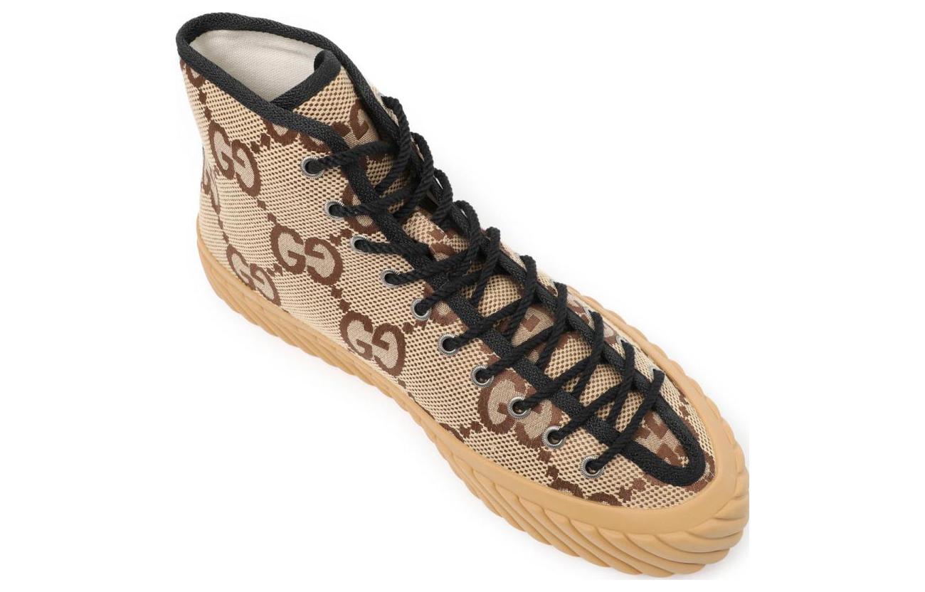 Gucci Maxi GG High Top 'Beige Ebony' 703034-UKOH0-2590