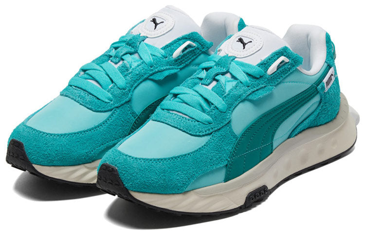 PUMA Wild Rider Vintage Running Shoes Green 381595-03