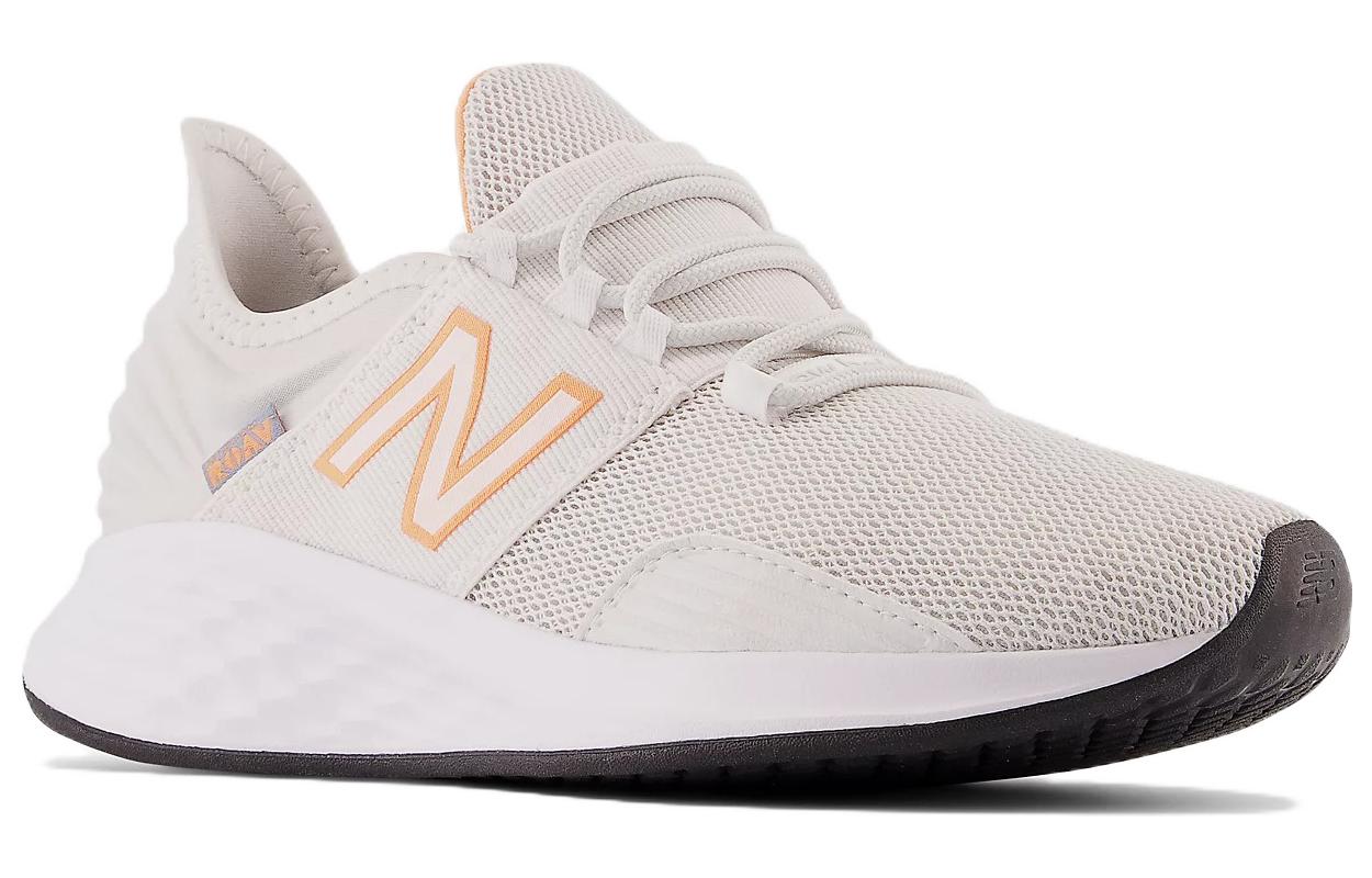 (WMNS) New Balance Roav Fresh Foam 'Cream Gray Yellow' WROAVNP