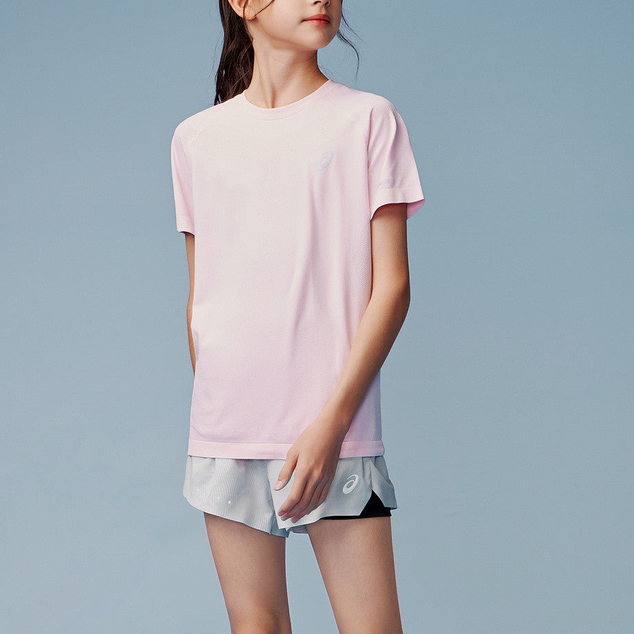 (GS) ASICS T-Shirt 'Pink' 332241173024-0620