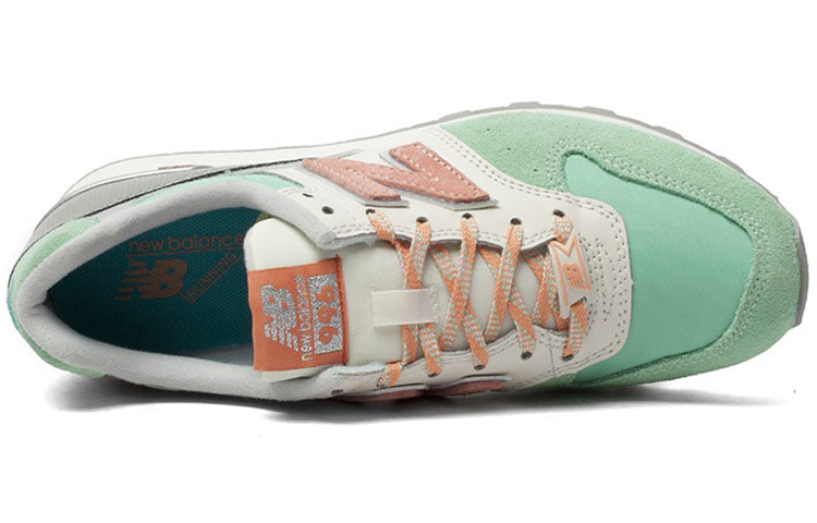 (WMNS) New Balance 996 Sneakers 'Peppermint Green Grey Pink' WR996EM