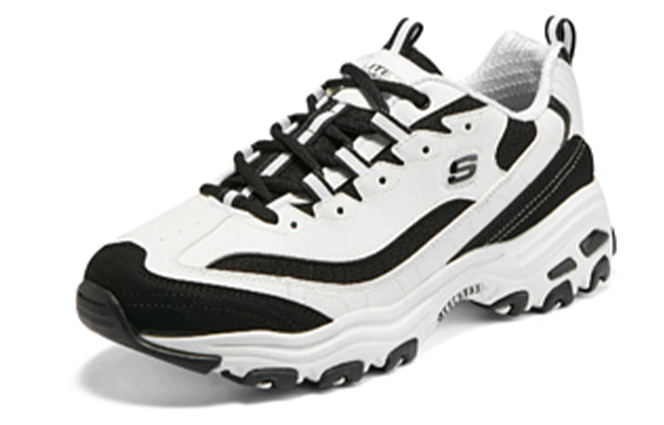Skechers DLites 1.0 'White Black' 894129-WBK