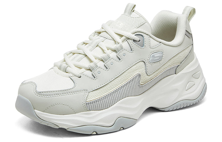 Skechers D'Lites 4.0 Shoes 'White Light Grey' 894286-NTGY