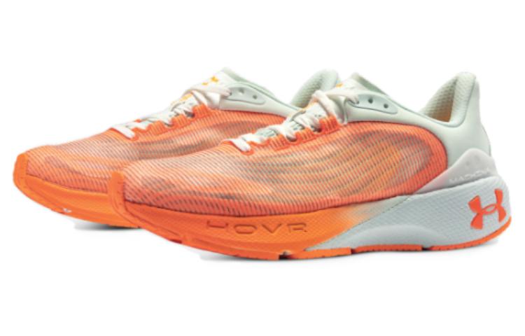 (WMNS) Under Armour HOVR Machina 3 Breeze 'Green Orange' 3025892-300