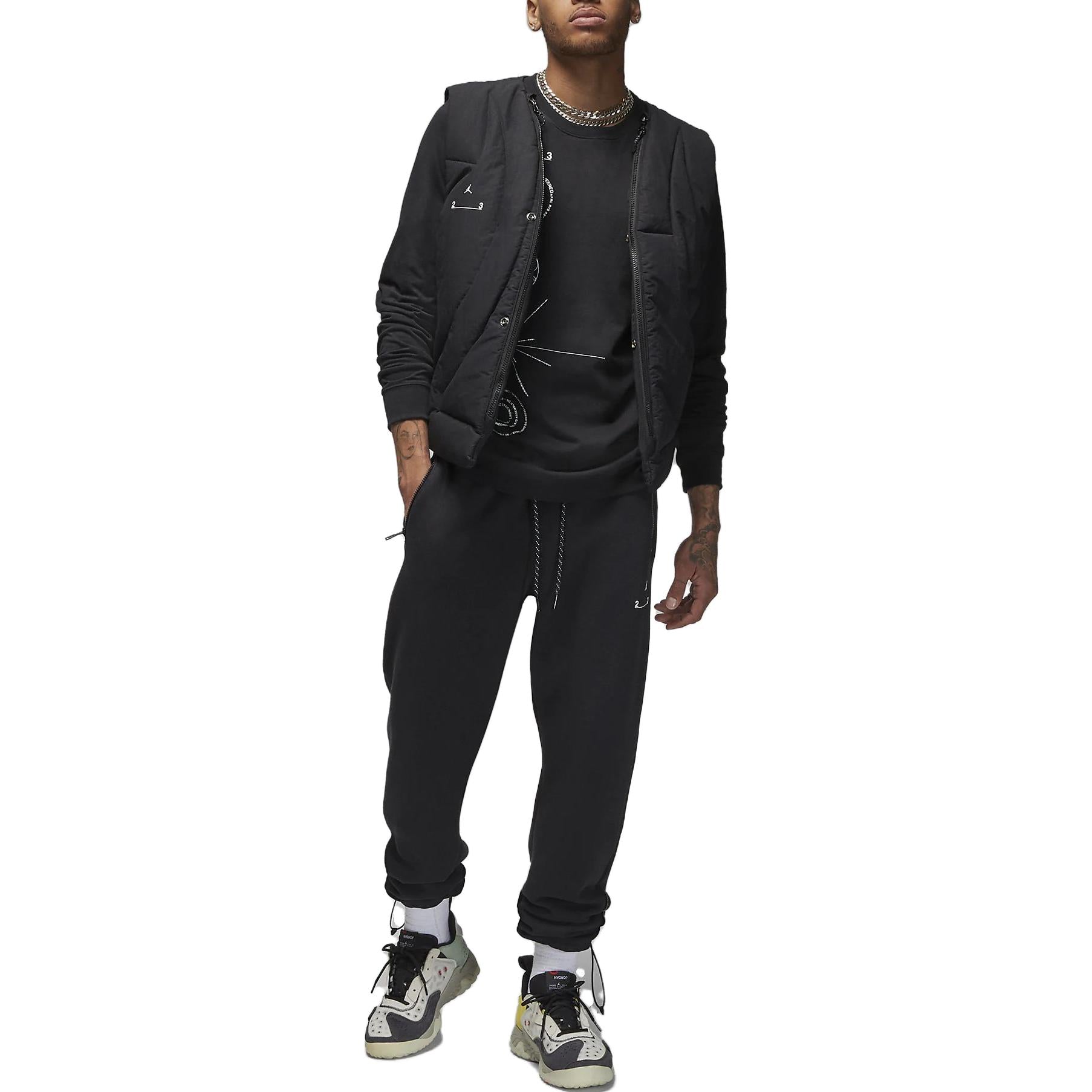 Air Jordan 23 Engineered Long-Sleeve T-Shirt 'Black' DQ7370-010