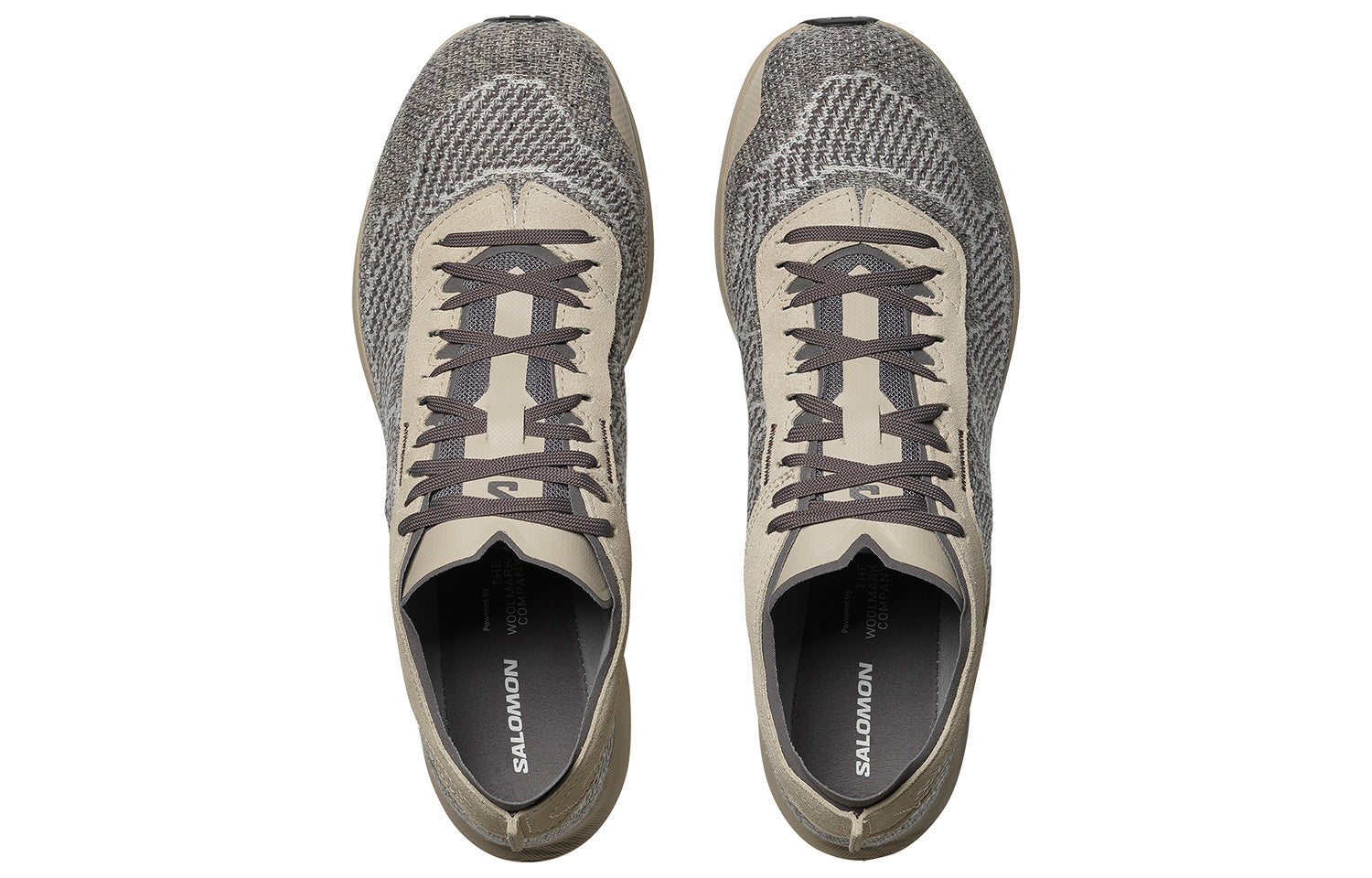 SALOMON Pulsar Prg Knit 'Gray Brown' 473007