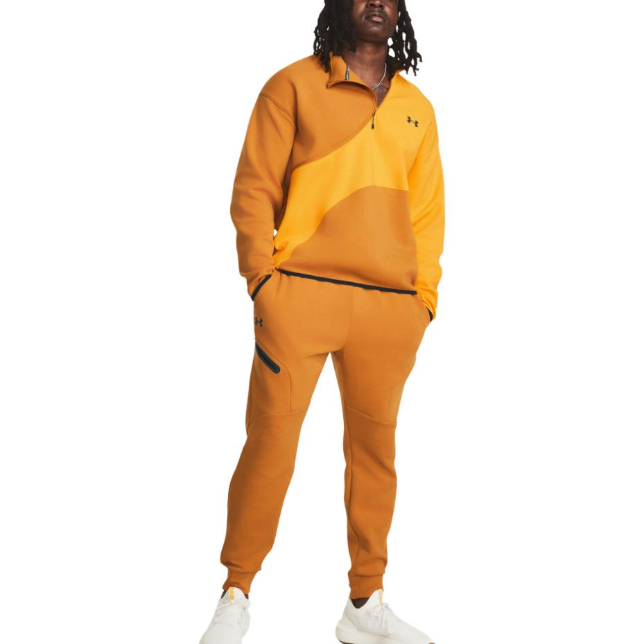 Under Armour Unstoppable Fleece Training Pants 'Orange' 1379808-802