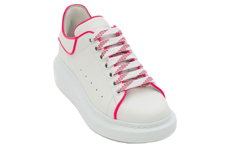 (WMNS) Alexander McQueen Oversized Sneakers 'Fluo Pink' 697600WIBNI9757