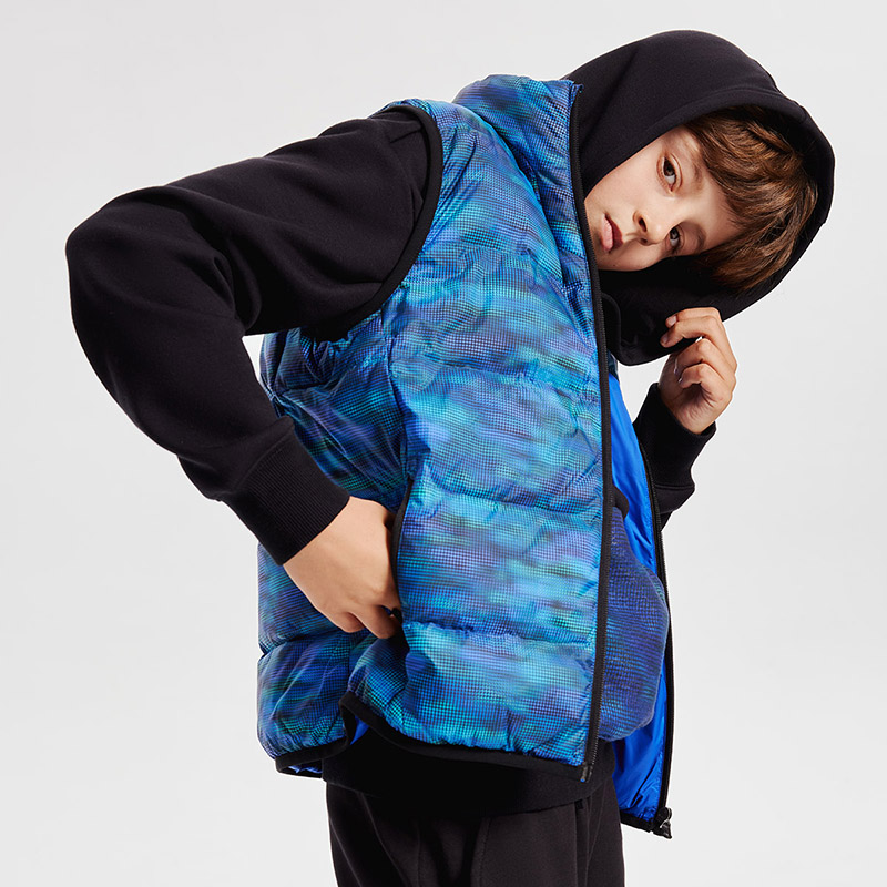 (GS) Under Armour Warm Casual Vest 'Blue' 234105038
