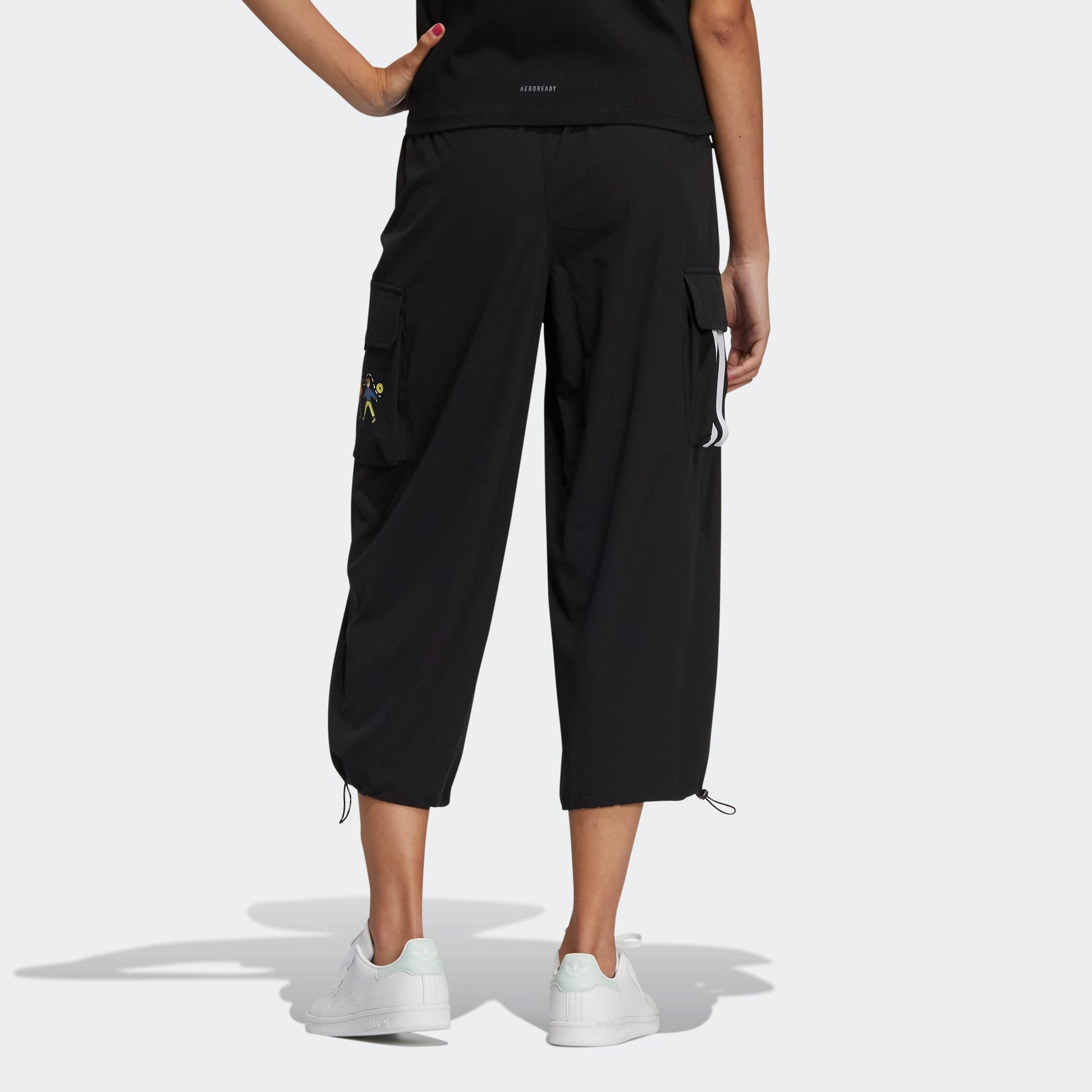 (WMNS) adidas Neo Adventure Track Pants 'Black' HG6597