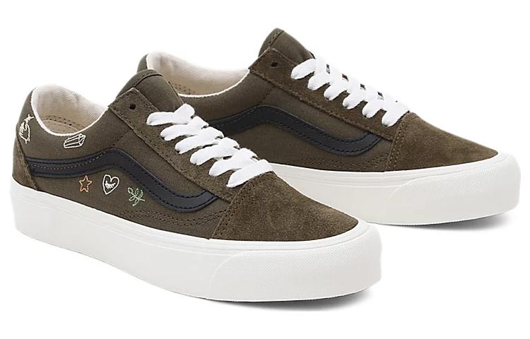 Vans Old Skool VR3 Theory Shoes 'Pesto Burnt Olive' VN0005UBDOL